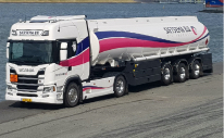 scania met voor ons op maat gemaakte oplegger